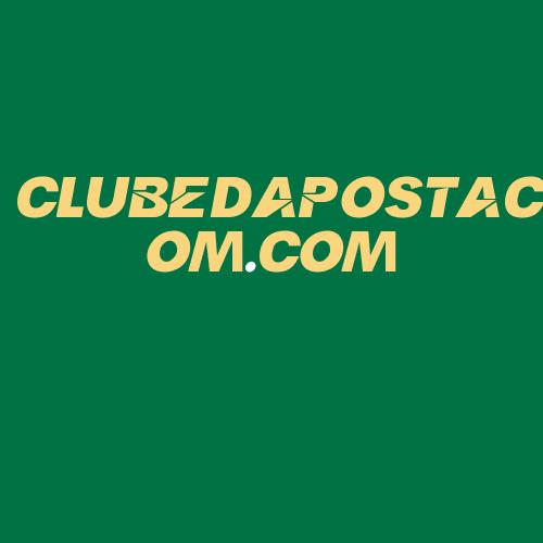 Logo da CLUBEDAPOSTACOM